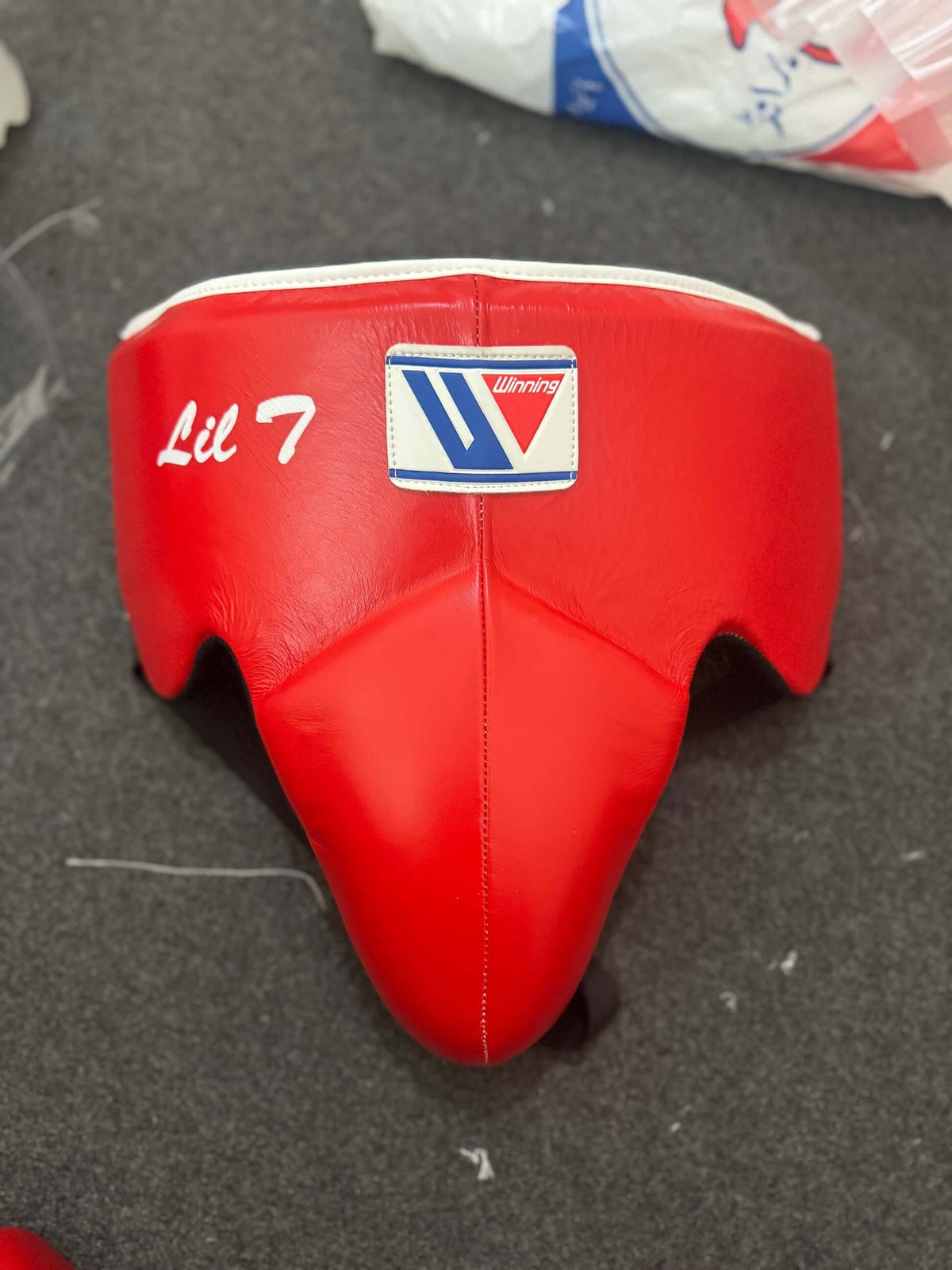 Winning Boxing Groinguard Red Protective Cup for Training