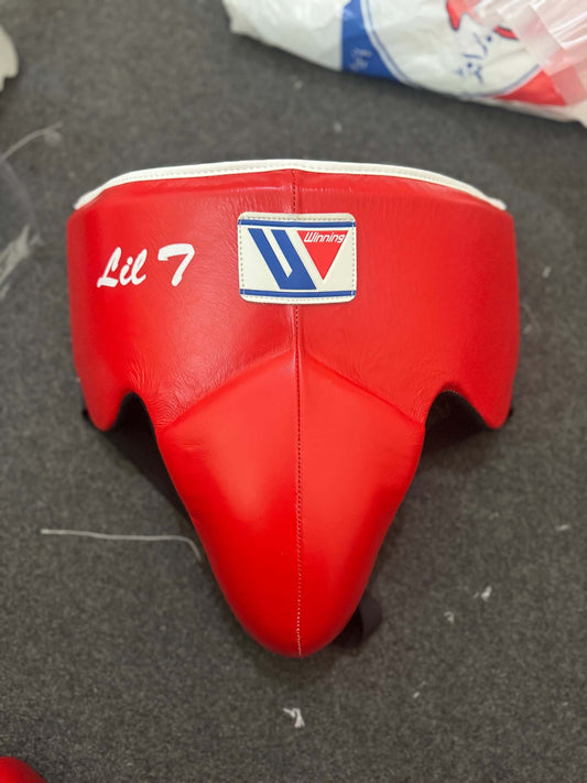 Winning Boxing Groinguard Red Protective Cup for Training