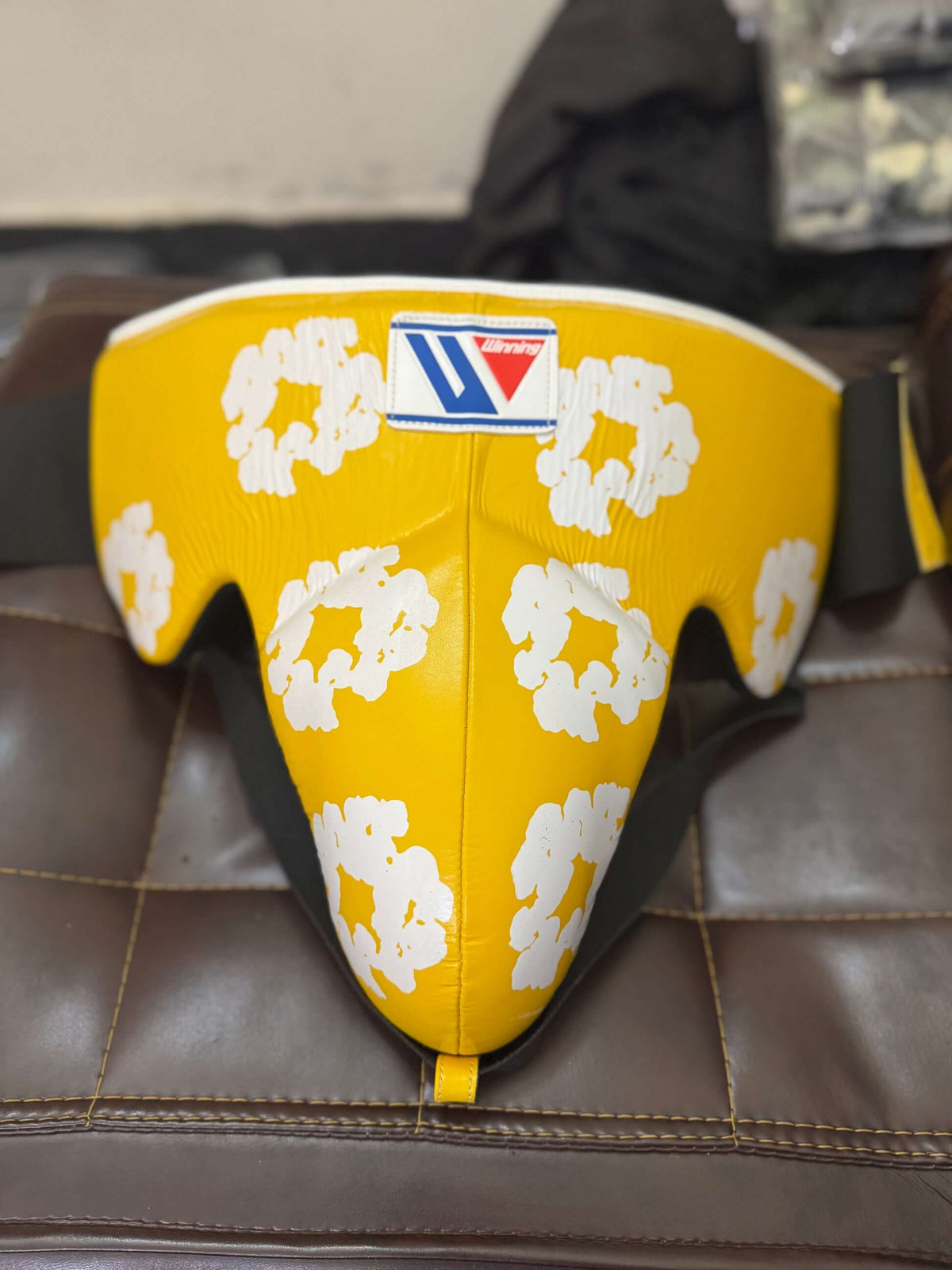 Winning Boxing Groinguard Yellow Protective Shell for Boxing