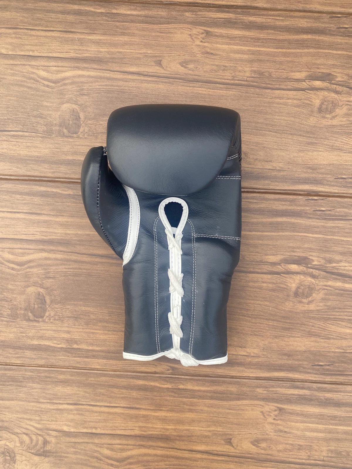Winning Dark-Grey Boxing Set Gloves Front View