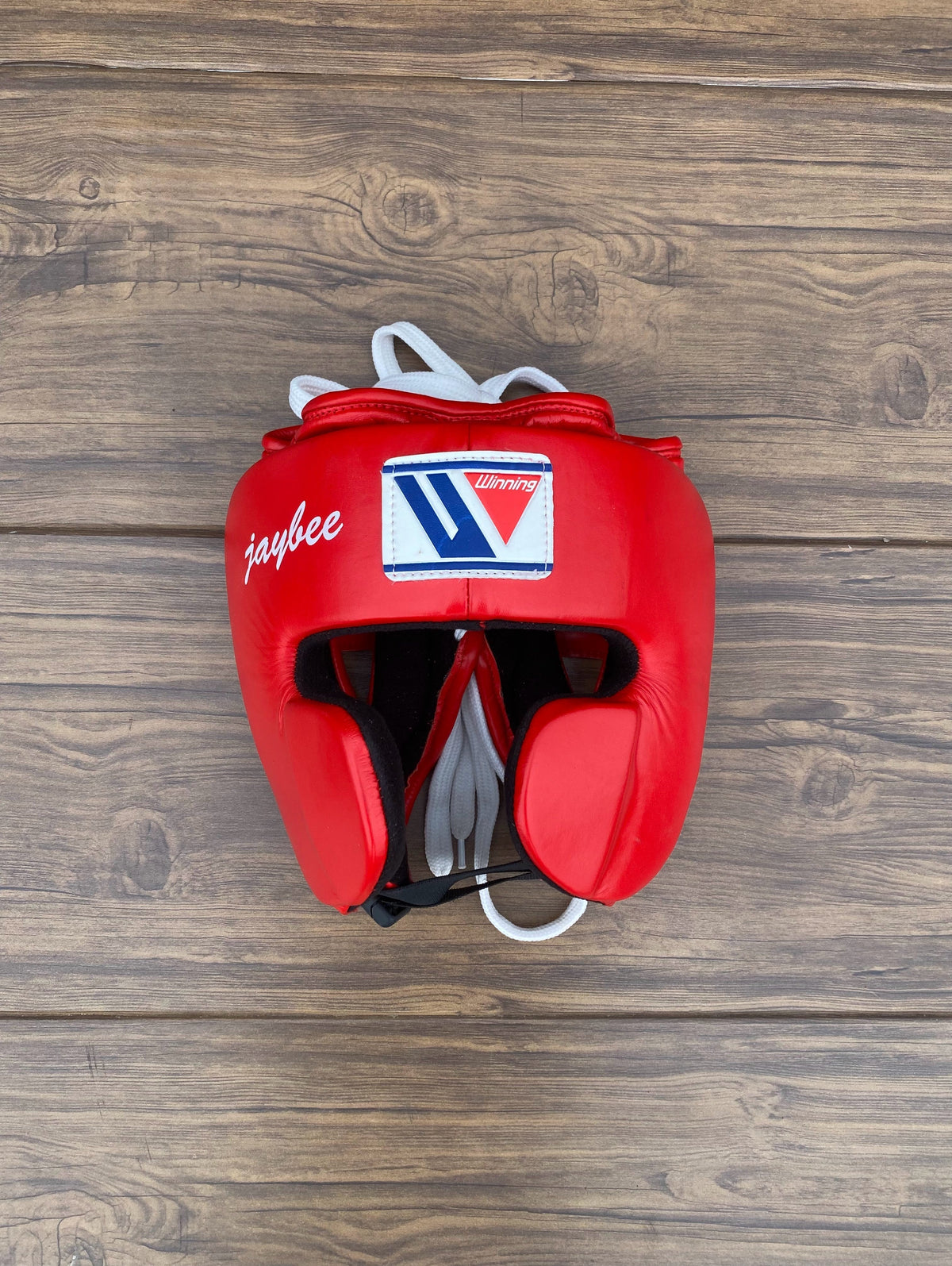Winning Red/Black Full Boxing Set Headguard