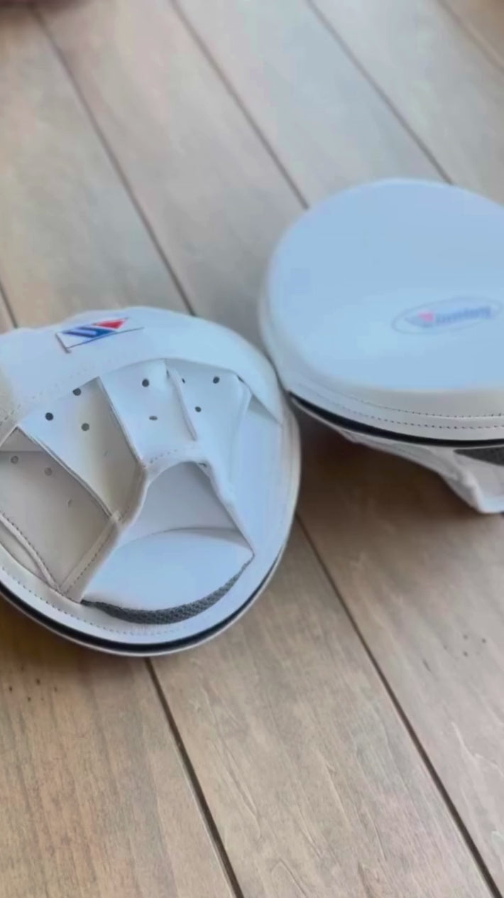 Winning Boxing Mitts White Video